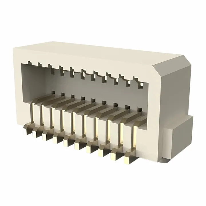 0.8 mm encabezado femenino de doble fila de entrada SMT SMT