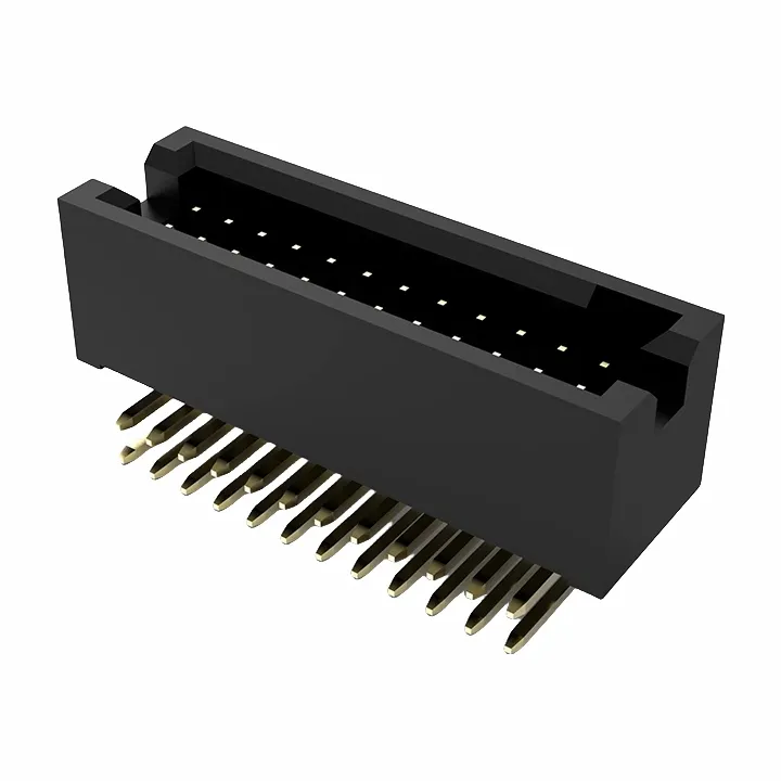 Encabezado de caja de 1,27 mm macho Doble fila SMT