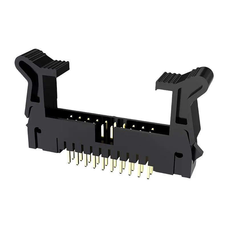 Encabezado de caja de 2.0 mm con pestillos rectos