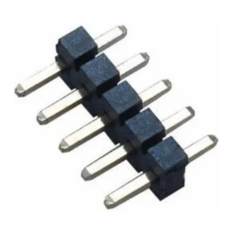 Encabezado de pasador de 5.08 mm una sola fila recta